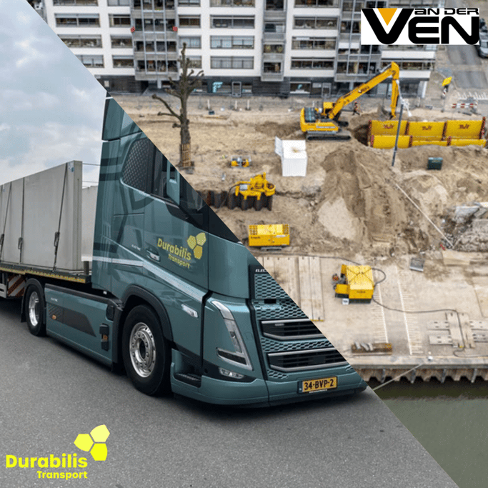 Duurzaam bouwtransport: zo droeg Durabilis bij aan emissieloos bouwen in binnnenstad Arnhem
