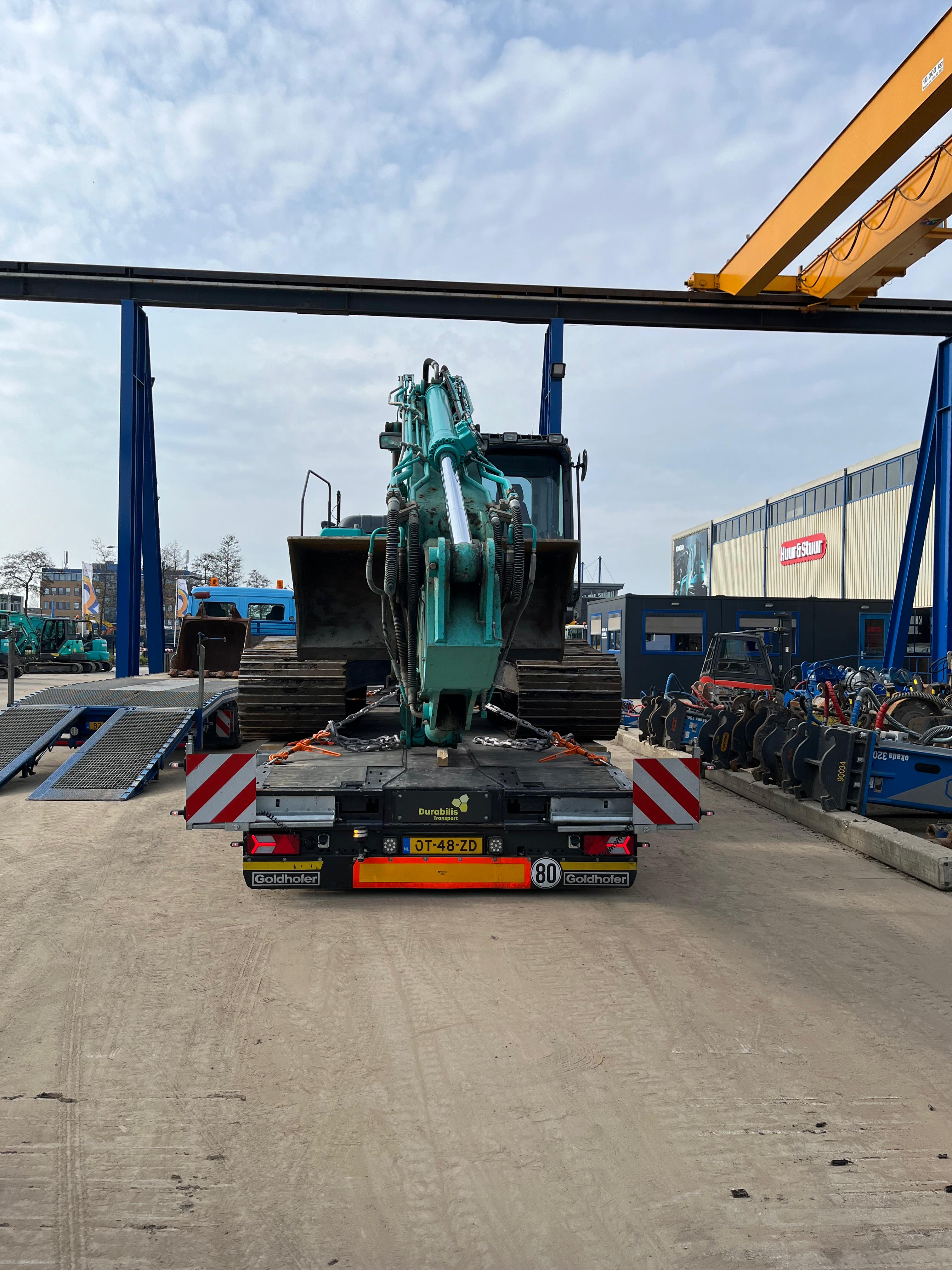 CO-2 neutraal transport van een rupskraan