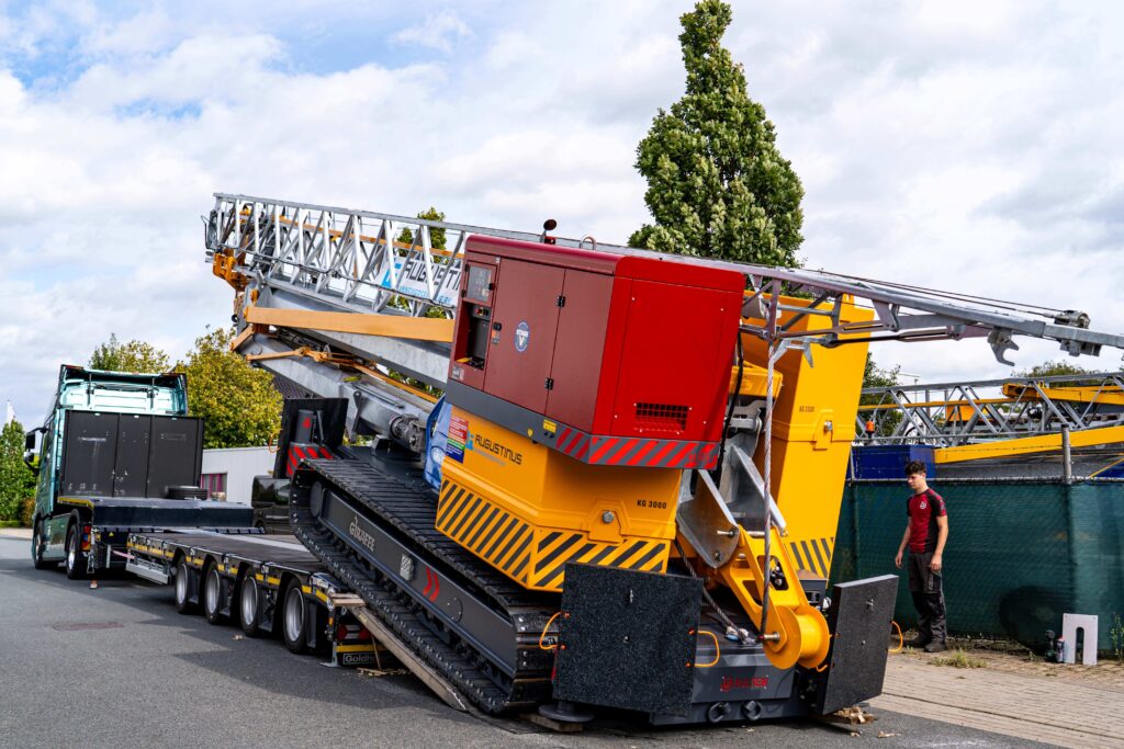 Transport voor Bulten Bouwmaterieel